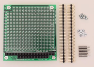 Proto-104 Format Prototype Board: Enclosures & Accessories, Adapters and accessories for adding mass storage, prototyping capabilities, and more., PC/104